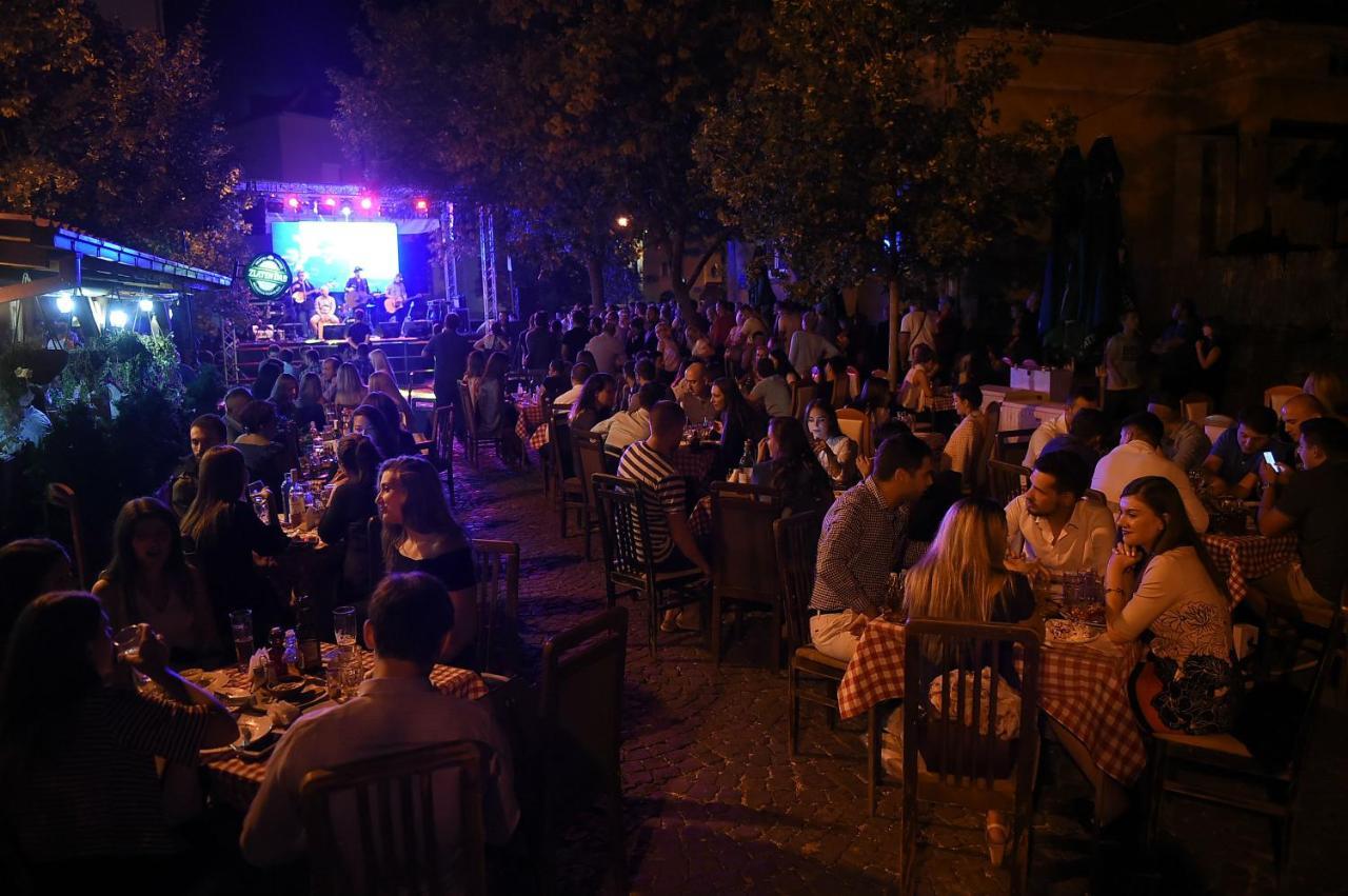 斯科普里Bohemian Quarter / City Park, Free Parking公寓 外观 照片
